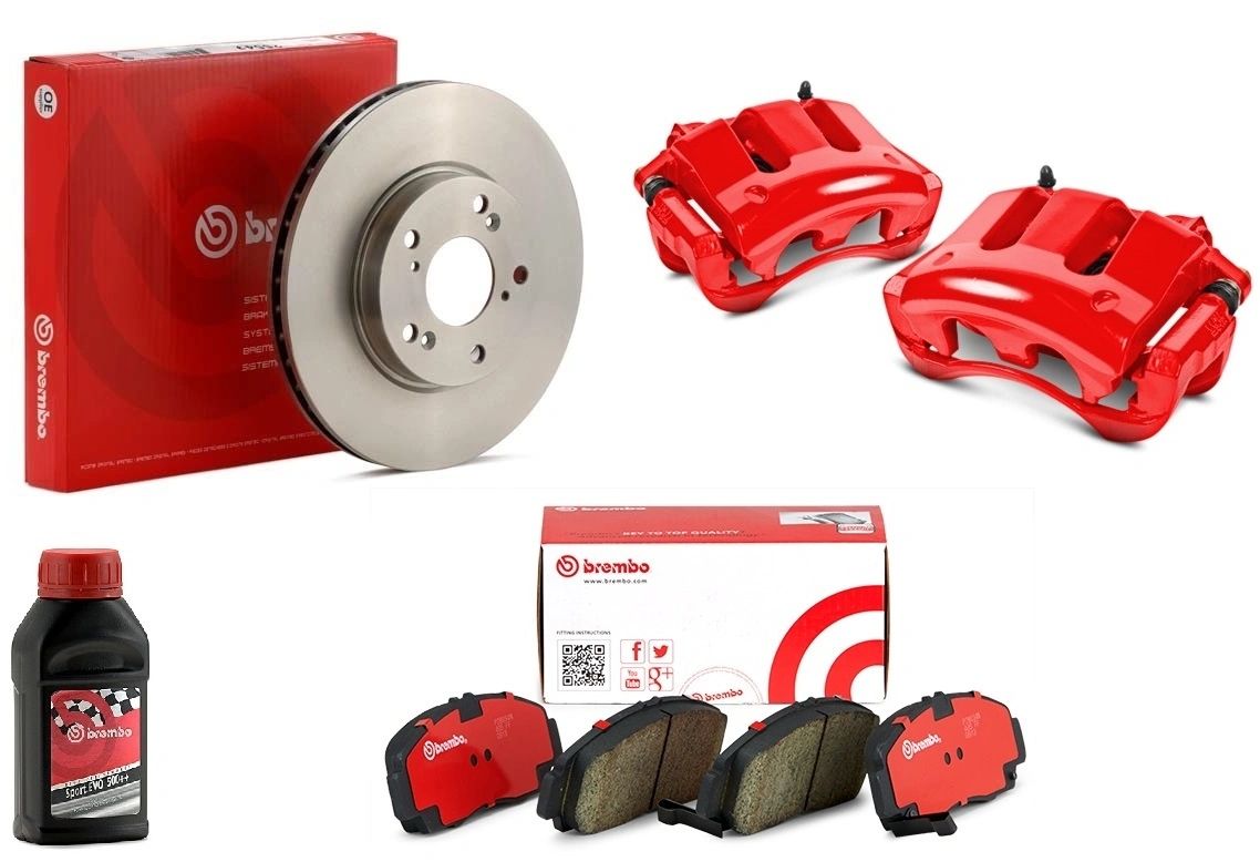 BREMBO SPORTS BIG BRAKE KIT BBK, 12-15 9TH GEN HONDA CIVIC R18